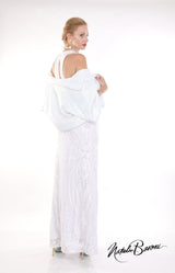 White Evening Gown - La Scala